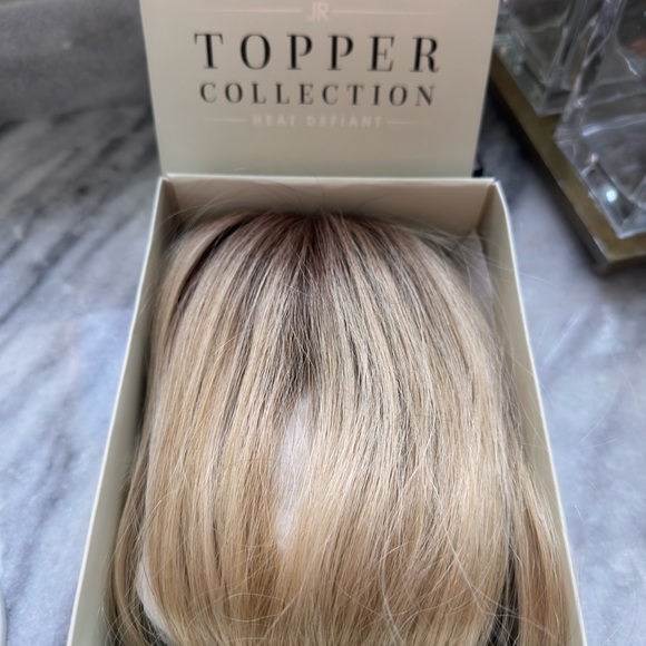 Jon Renau Other - Jon Renau Heat Defiant Topper Collection Blonde Hair Topper 14”